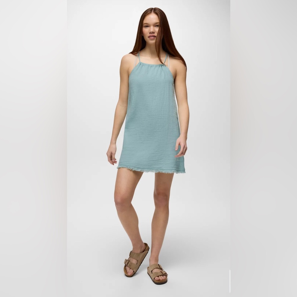 Prana Hideaways Blue Dress
